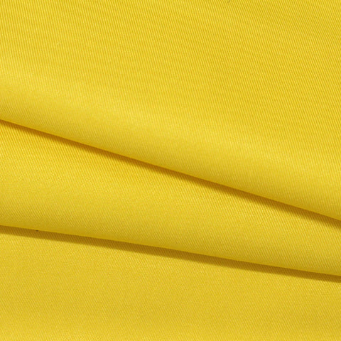 100% Polyester Woven Fabric, 165 gsm, 151 cm — Yellow
