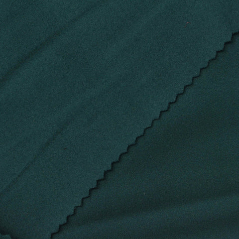 Brushed Nylon Stretch Interlock Knit Fabric, 261 gsm — Green