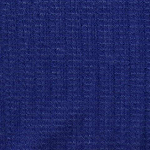 Jacquard 100% Polyester Knit Fabric, 77 gsm, 160 cm — Navy