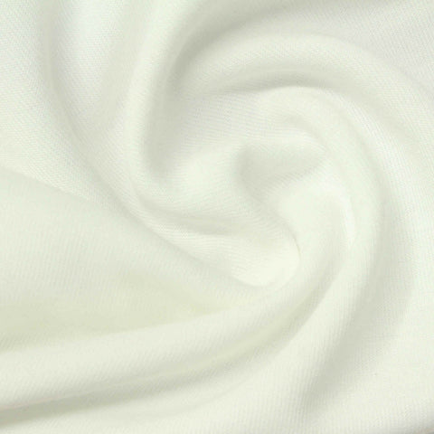 Polyester Viscose Scuba Knit Fabric, 280 gsm, 180 cm — Beige