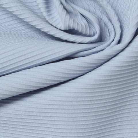 Nylon Stretch Knit Fabric, 202 gsm, 150 cm — Blue
