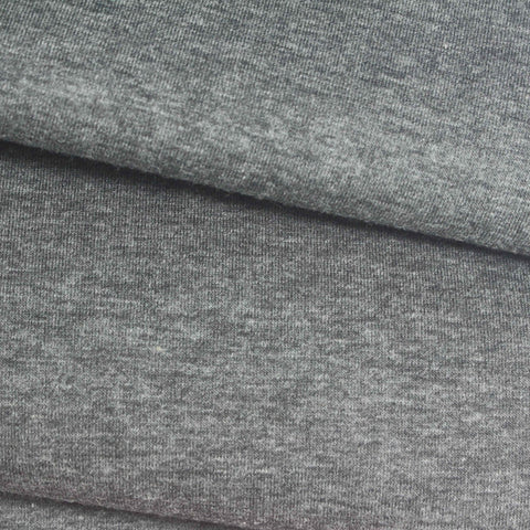 Heather Polyester Stretch Scuba Knit Fabric, 280 gsm, 180 cm