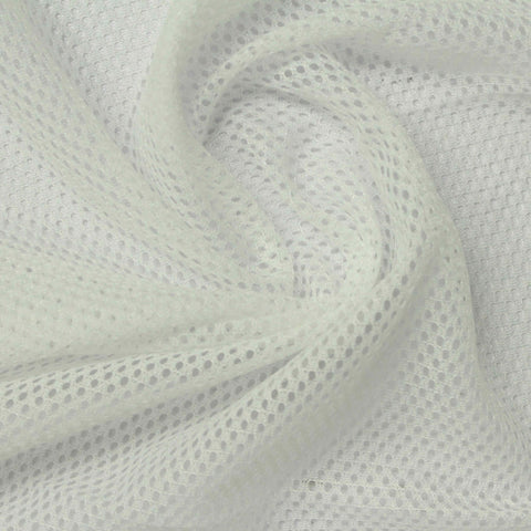 100% Polyester Warp Knit Fabric, 65 gsm, 150 cm — White