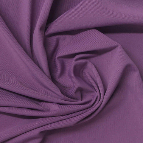 Purple Ribbed Jersey Knit, Nylon