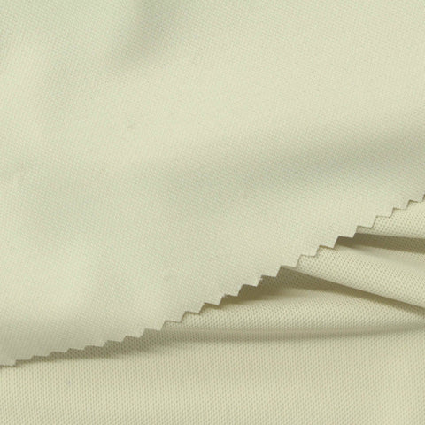 Nylon Stretch Piqué Knit Fabric, 170 gsm, 165 cm — Khaki