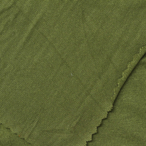 Viscose Stretch Jersey Knit Fabric, 180 gsm, 168 cm — Green