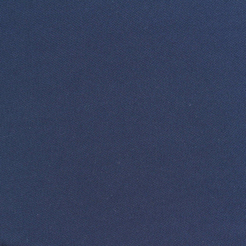 Viscose Stretch Interlock Knit Fabric, 290 gsm, 155 cm — Navy