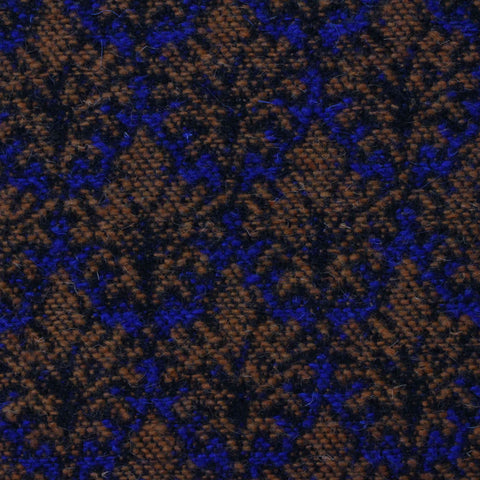 Blue Houndstooth Woven, Polyester, 350 gsm, 150 cm, ref EF-224534