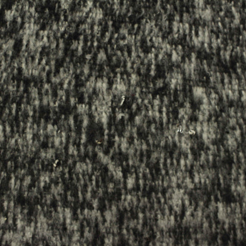 Dark Grey Marl Chunky Knit, Poly-Cotton, 405 gsm