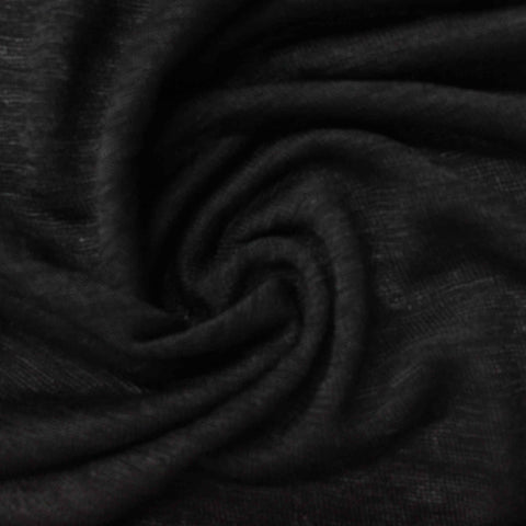 Dark Grey Marl Jersey Knit, Viscose-Poly, 195 gsm, ref EF-226810