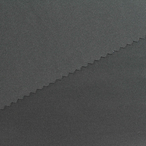 Polyester Stretch Scuba Knit Fabric, 270 gsm, 155 cm — Grey