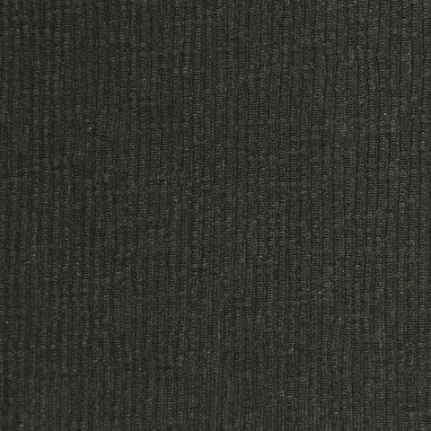 Polyester Stretch Rib Knit Fabric, 160 gsm, 165 cm — Grey