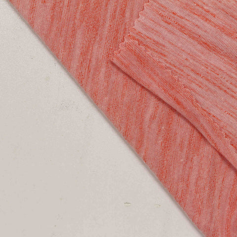 Viscose Polyester Stretch Jersey Knit Fabric, 170 gsm, 165 cm — Pink