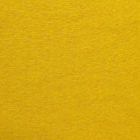 Yellow Marl Rib Knit, Poly-Viscose, 117 gsm