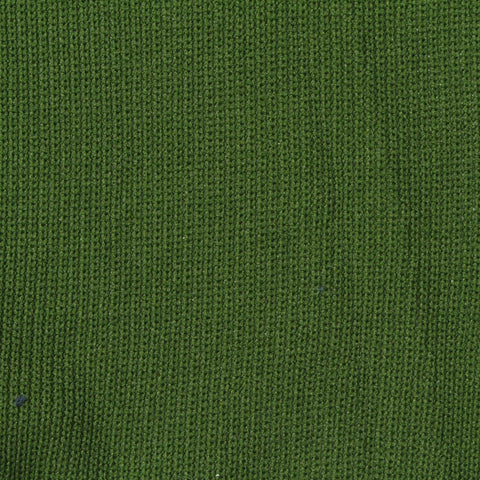 Green Rib Knit, Polyester
