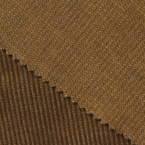 Polyester Stretch Knit Fabric, 360 gsm, 185 cm — Brown