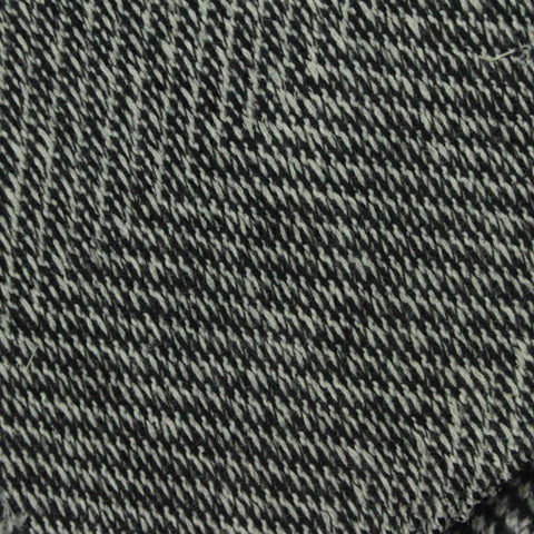 Black Chevron Knit, Cotton