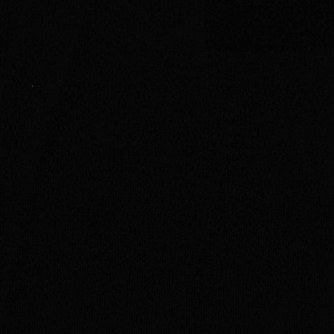 Polyester Stretch Linen-Look Fabric, 215 gsm, 160 cm — Black