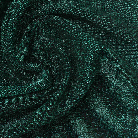 Dark Green Marl Rib Knit
