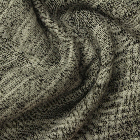 Black Marl French Terry, 240 gsm, 170 cm, ref EF-224986