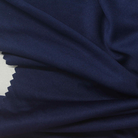 Navy Jersey Knit, Polyester
