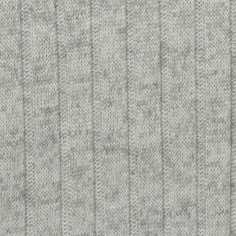 Light Grey Heather Rib Knit, Polyester