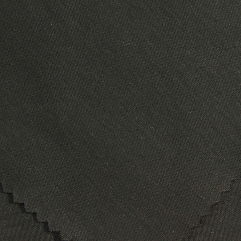 100% Cotton Interlock Knit Fabric, 170 gsm, 160 cm — Black