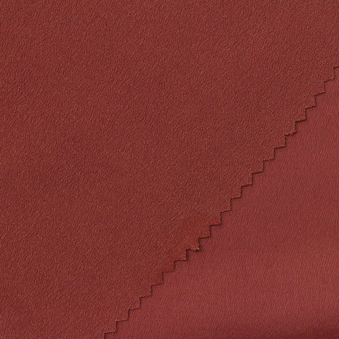 100% Polyester Linen-Look Fabric, 180 gsm, 160 cm — Red