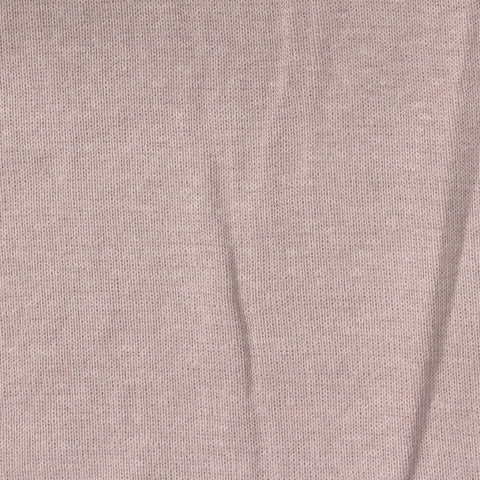 Pink Heather Rib Knit, Cotton