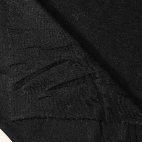 Black Jersey Knit, Viscose