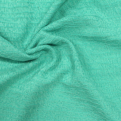 Polyester Stretch Knit Fabric, 234 gsm — Green