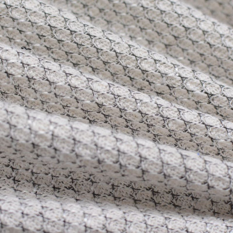 Cotton Viscose Stretch Chunky Knit Fabric, 300 gsm, 170 cm — Grey