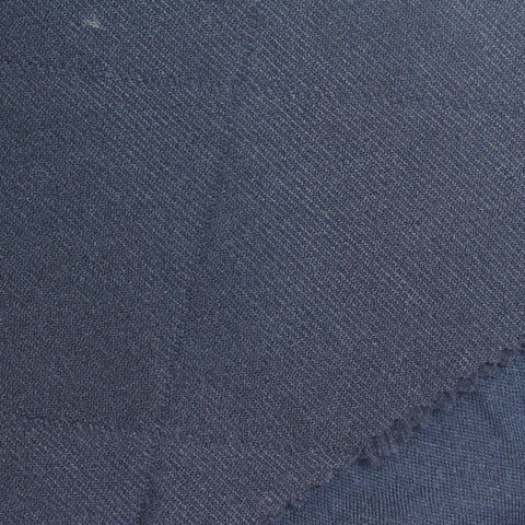 Dark Blue Tone-on-Tone Jacquard, Polyester, 260 gsm