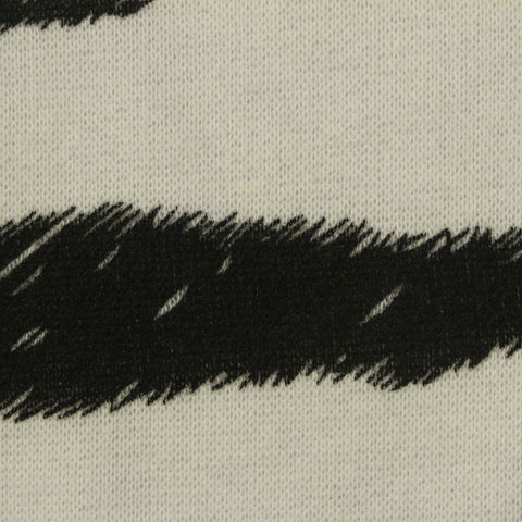 Black Brushstroke French Terry