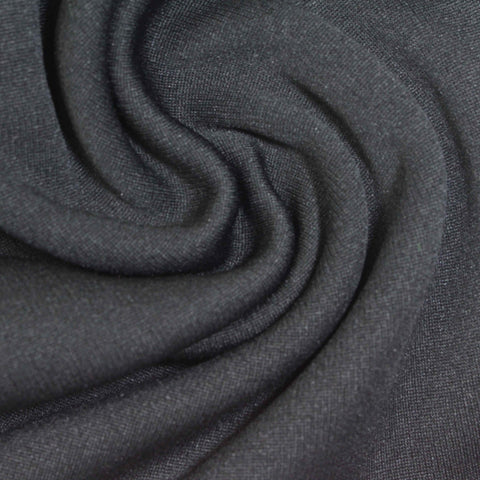 Polyester Stretch Velvet Fabric, 260 gsm, 165 cm — Grey