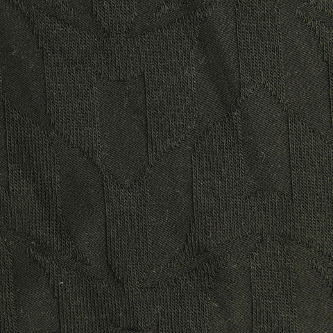 Green Tone-on-Tone Jacquard, Viscose-Acrylic