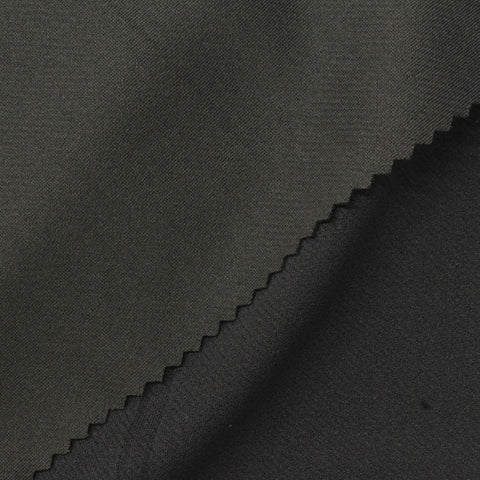 Polyester Stretch Knit Fabric, 230 gsm, 150 cm — Black, ref EF-274948