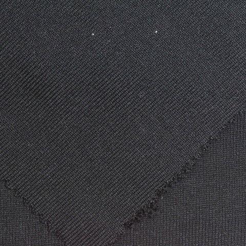 Polyester Stretch French Terry Fabric, 520 gsm, 60 cm — Grey