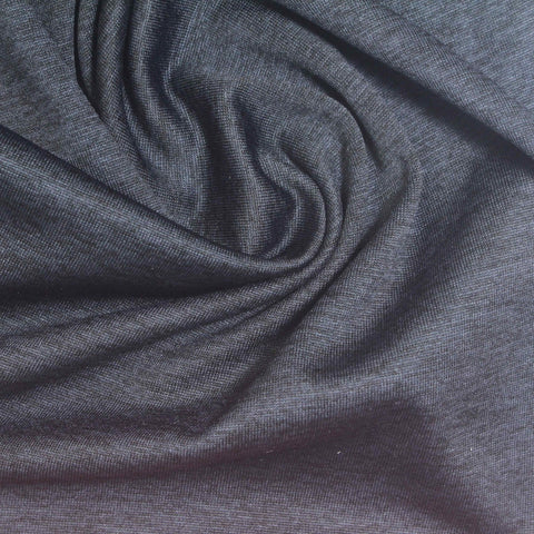 Dark Grey Marl Milk Silk Knit, Polyester