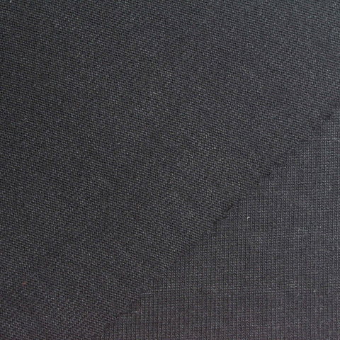 Polyester Viscose Jersey Knit Fabric, 207 gsm, 160 cm — Navy