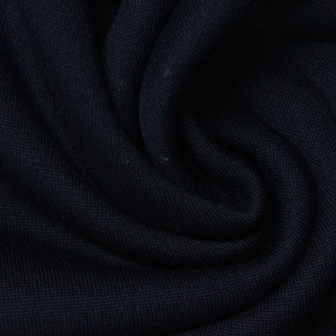100% Polyester Fleece Fabric, 240 gsm — Navy