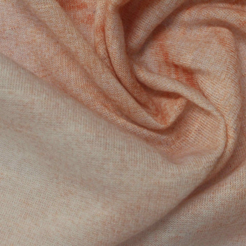 Light Beige Marl Knit, Polyester, 140 gsm