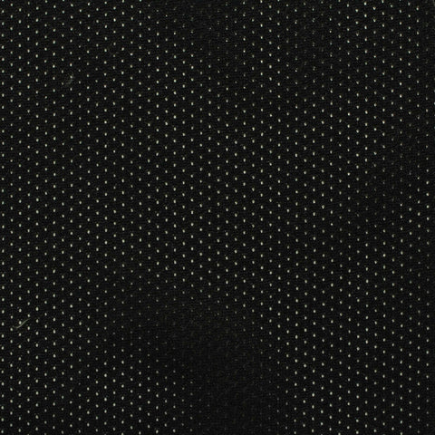 100% Polyester Mesh Fabric, 118 gsm — Black