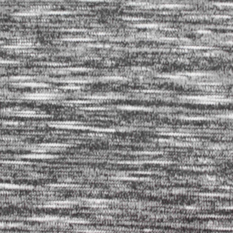 Black Marl Chunky Knit, Polyester, 174 gsm, 170 cm