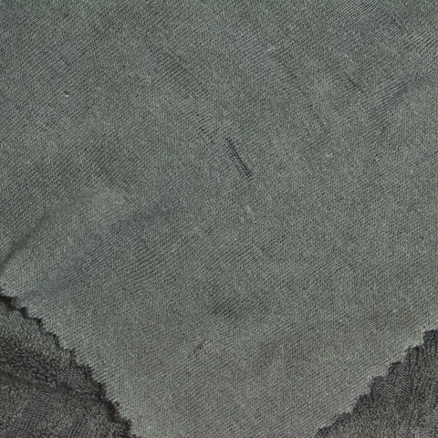 Dark Grey Abstract Jacquard, Poly-Cotton