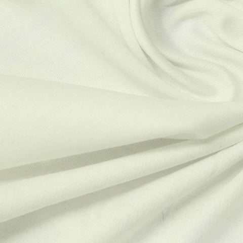 Polyester Cotton Blend Interlock Knit Fabric, 178 gsm, 160 cm — Beige