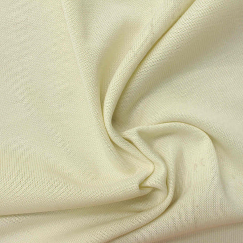 Polyester Stretch Chunky Knit Fabric, 205 gsm, 160 cm — Beige