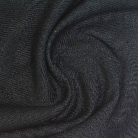 Black Scuba Knit, Polyester