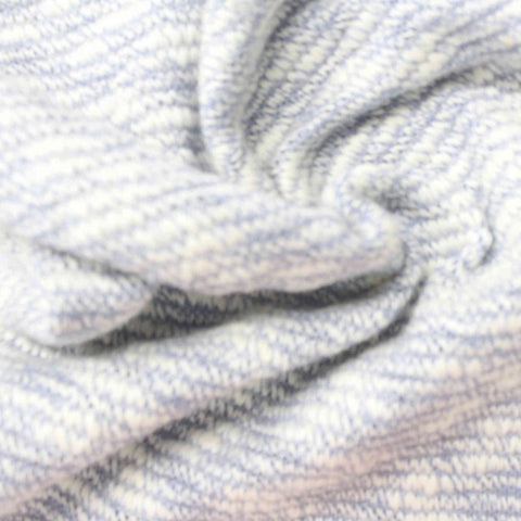 Light Blue Marl Chunky Knit, Cotton