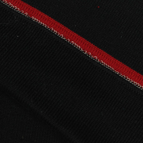 100% Polyester Knit Fabric, 580 gsm — Black, ref EF-250025
